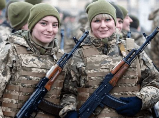 В Украине нет мобилизации женщин, фото из открытых источников