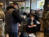 Затримання Володимира Кудрицького. Фото dbr.gov.ua