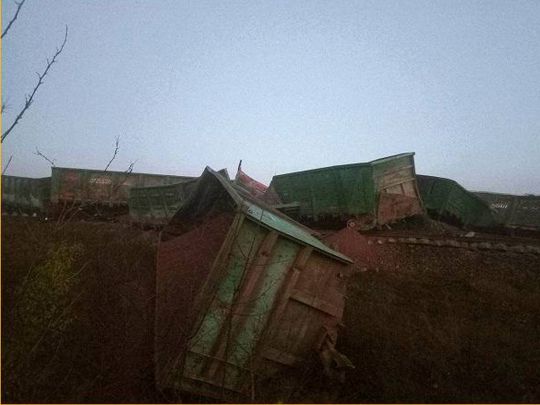 Партизаны взорвали пути на оккупированной части Запорожской области. Фото ГУР МО