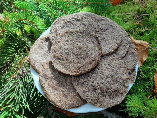 крекери з насіння льону