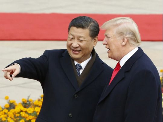 Дональд Трамп и Си 