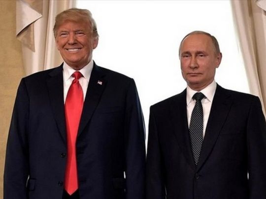 трамп и путин