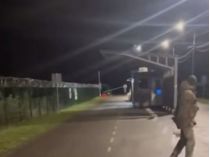 За кілька секунд порушник кордону опинивсяв Угорщині, фото скриншот відео