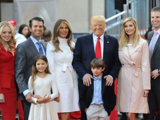 Семья Трампов