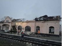 Було атаковано залізничну станцію Запоріжжя-Кам'янське, фото соцмережі