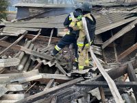 Враг задействовал 77 средств воздушного нападения. Фото ГСЧС