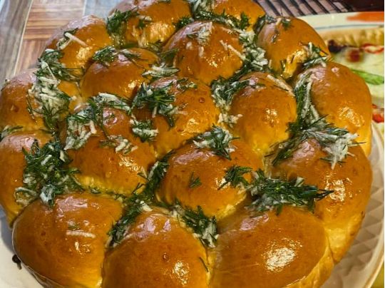 Пампушки з часником, фото Оксани Головко