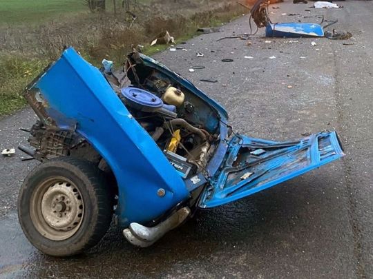 Херсонщина втратила трьох молодих людей у ДТП&nbsp;— Фото: Нацполіція