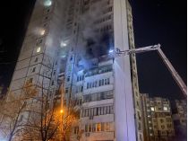 Масована атака на Київ 14 листопада&nbsp;— Фото: ДСНС