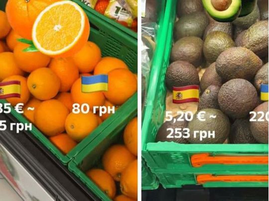 Цены на продукты