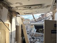 У медзакладі вибито двері та понад 150 вікон, фото Нацаакадемія меднаук