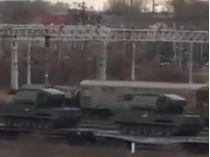 Російський військовий ешелон, фото скриншот відео