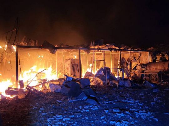 Росіяни вдарили по Білгород-Дністровському району Одещини. Фото ОВА