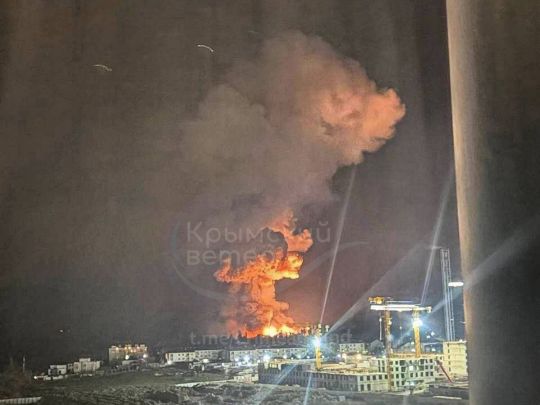 СОУ вдарили по Новоросійську 15 листопада. Фото з відкритих джерел
