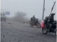 Штурм Покровска на мотоциклах 