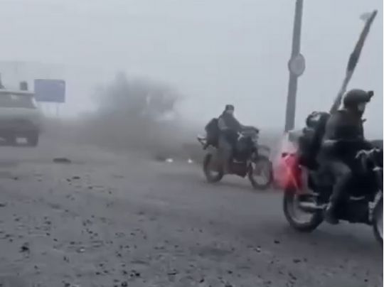 Штурм Покровська на мотоциклах 