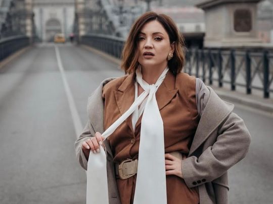 Оля Цибульська у Будапешті