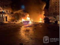 Харків атакували близько 20 «Шахедів». Фото ОВА