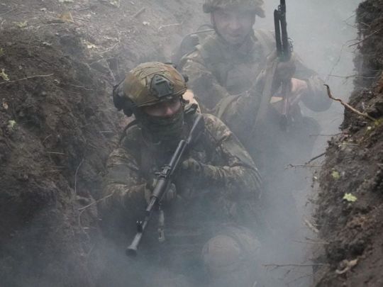 ВСУ, окоп