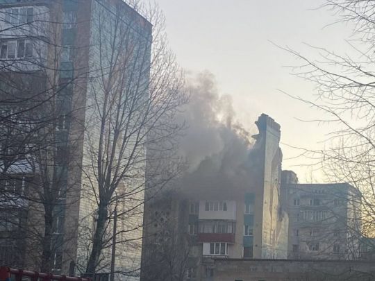 Росіяни вдарили по багатоповерхівці у Тернополі. Фото з відкритих джерел