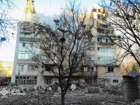 Россияне разрушили многоэтажку в Тернополе. Фото ГСЧС