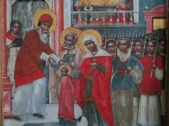 Введення Марії до Єрусалимського храму