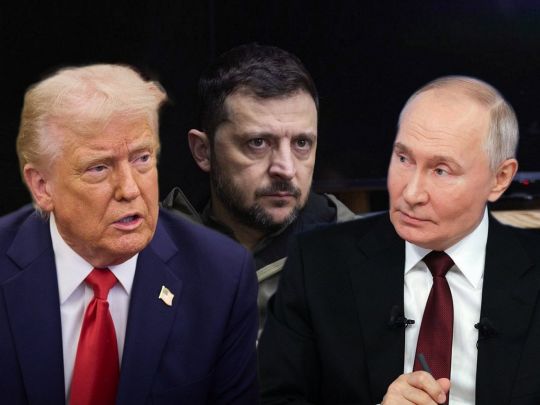 Трамп, Путін та Зеленський