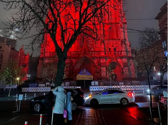 Київ. Фото з Фейсбук-сторінки журналістки Христини Коціри