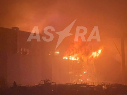 Масштабна пожежа на виробництві дронів Shahed у Татарстані