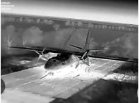 Спецназовцы украинской военной разведки сожгли два транспортных самолета АН-26, фото ГУР