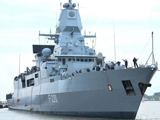 Фрегат ВМС ФРН «Гамбург». Фото з сайту obozrevatel.com