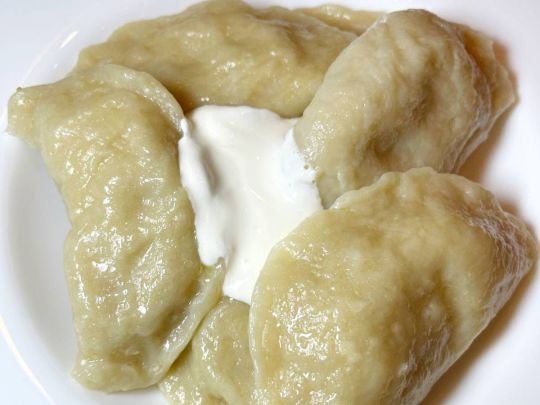 Вареники з курятиною. Фото Людмили Чеглакової