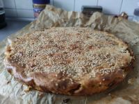 Заливной пирог с капустой