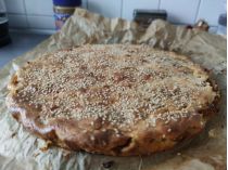 Заливной пирог с капустой