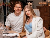 Ілля Забарний із дружиною 