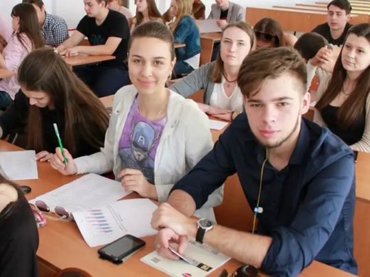 Студенти у Вінниці. Фото з сайту www.dw.com