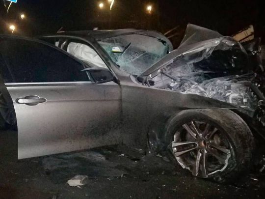 18-річний водій BMW загинув у ДТП&nbsp;— Фото: Нацполіція України