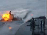 Морские дроны СБУ атаковали танкеры рф. Фото - скриншот