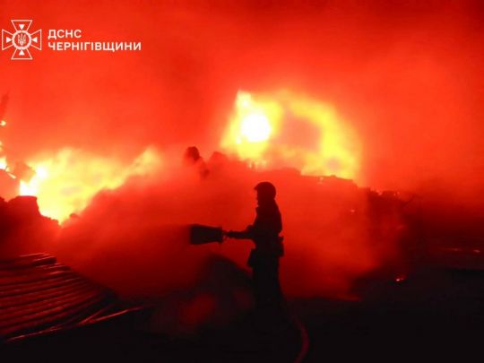 Росіяни масовано атакували Одещину. Фото ДСНС