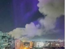 ТЕЦ Луч атакована у Білгороді, фото соцмережі