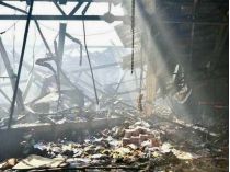 Зруйноване підприємство ТОВ «АЛМА ОІЛ ГРУП»