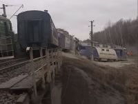 Аварія на залізниці Житомирської області, фото Сергій Флеш