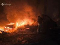Разрушенный объект в Черниговской области