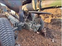 Північнокорейська копія радянської гармати Д-74. Фото з акаунту OSINT-дослідника The Dead District