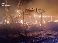 Армия рф атаковала Одесскую область 25 декабря. Фото ДСНС