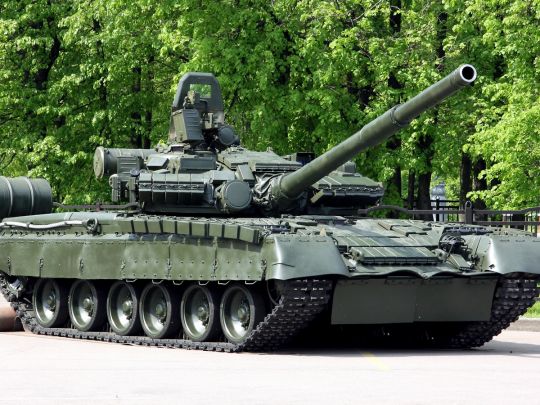Танк Т-80. Фото Вікіпедії