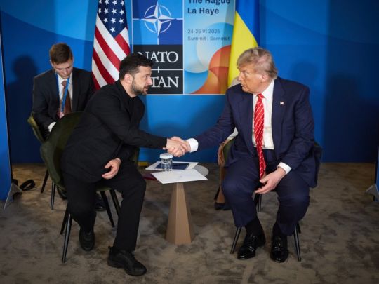 Зеленський, Трамп