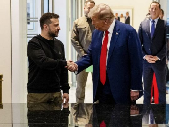 Зеленський та Трамп