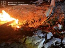 В Запорожье прилет по объекту инфраструктуры, фото ОВА