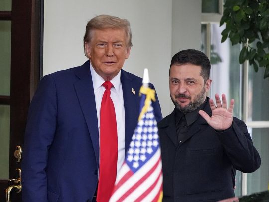 Трамп и Зеленский